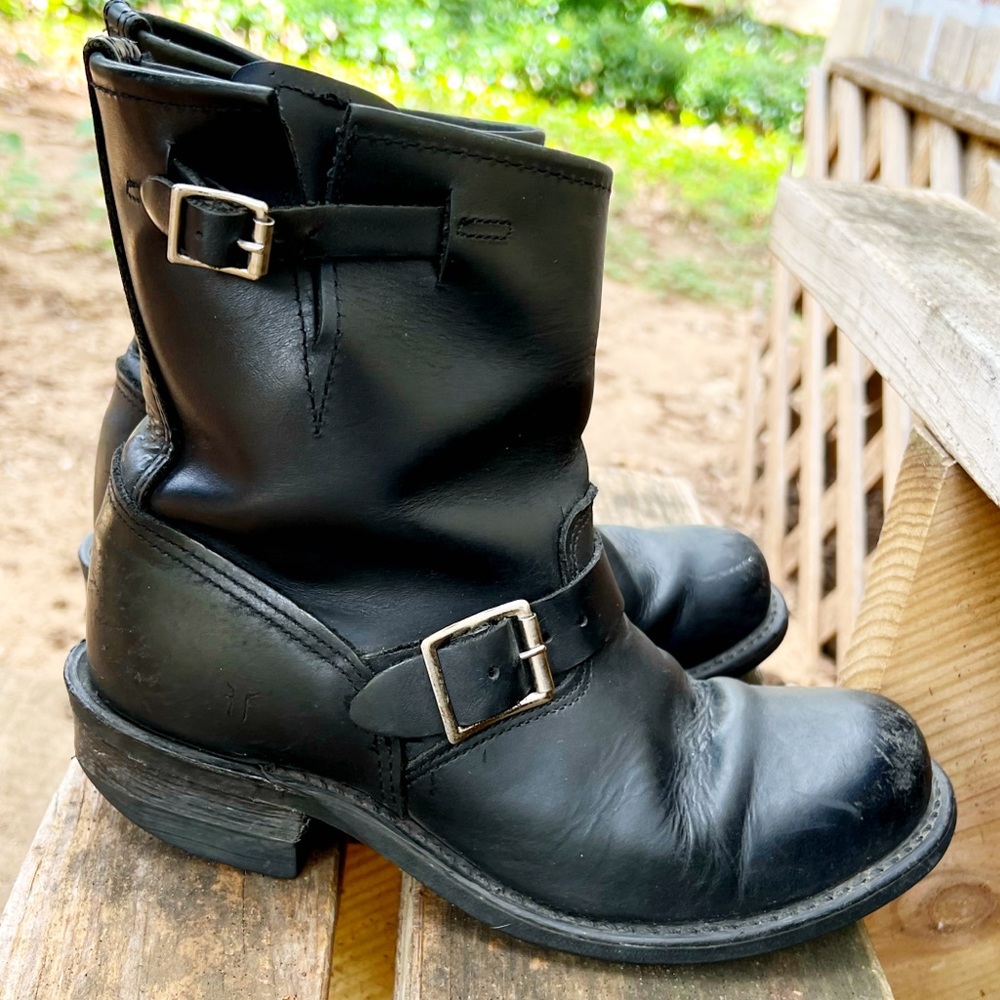 Frye Veronica Short Bootie Black Women’s Sz 8
